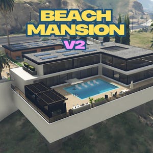 Fivem MLO | Fivem Beach Mansion V2 MLO | Fivem Beach House | Fivem mlo House | Fivem Lore Friendly | Fivem Ready Optimized MLO