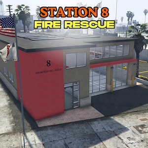 Fivem MLO | Fivem Feuerwehr MLO | Fivem Station 8 Feuerwehr | Fivem Feuerwehr | Optimiert | Fivem Bereit | Hohe Qualität