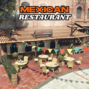 Fivem Business MLO | Fivem Mexican Resaturant MLO | Fivem Mlo House | Fivem Shop Mlo | High Quality Design | Fivem Ready Optimized MLO