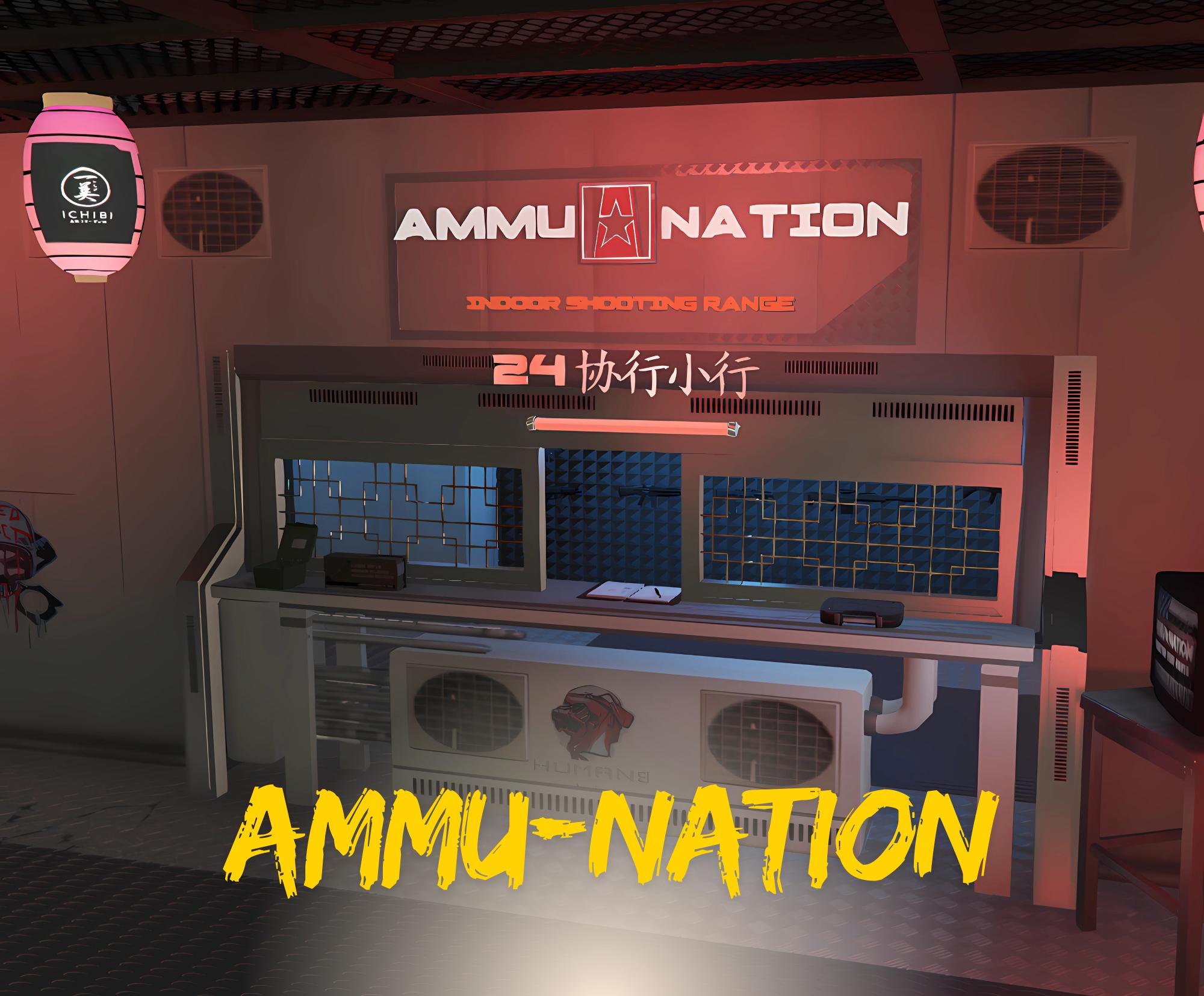 Fivem MLO | Fivem Ammu-Nation MLO | Fivem Gun Store Mlo | Fivem Mlo Business | High Quality Design | Fivem Ready | Optimized MLO