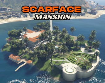 Scarface Mansion Fivem MLO | Fivem Script MLO | Niestandardowe wnętrze | Wysokiej jakości projekt | Fivem Ready Optimed MLO