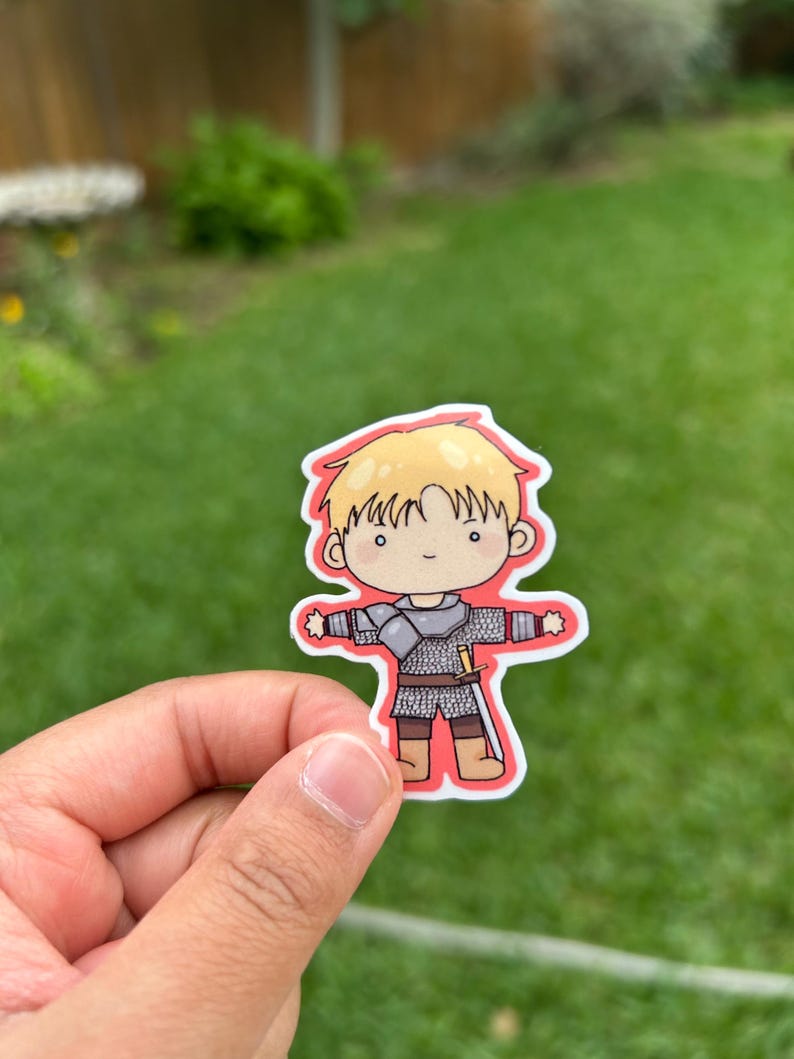 Hand-drawn Cute Merlin Sticker Pack - Etsy