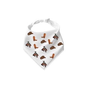 Westerncowboy-hondenbandana: rodeo-huisdieraccessoire