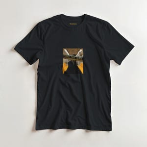 Mind the Gap T-Shirt - Grunge Streetwear Style - Train Inspired Collage Tee image 3