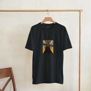 Mind the Gap T-Shirt - Grunge Streetwear Style - Train Inspired Collage Tee image 6