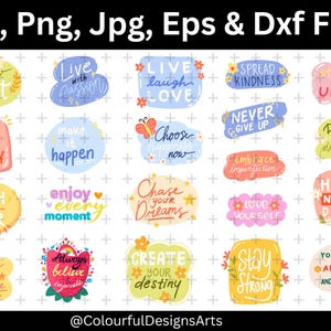 Motivational Qoutes Svg Bundle, Inspirational Svg Bundle, Self Love Svg, Motivational Svg Bundle, Inspirational Quotes Svg, Svg Cut File