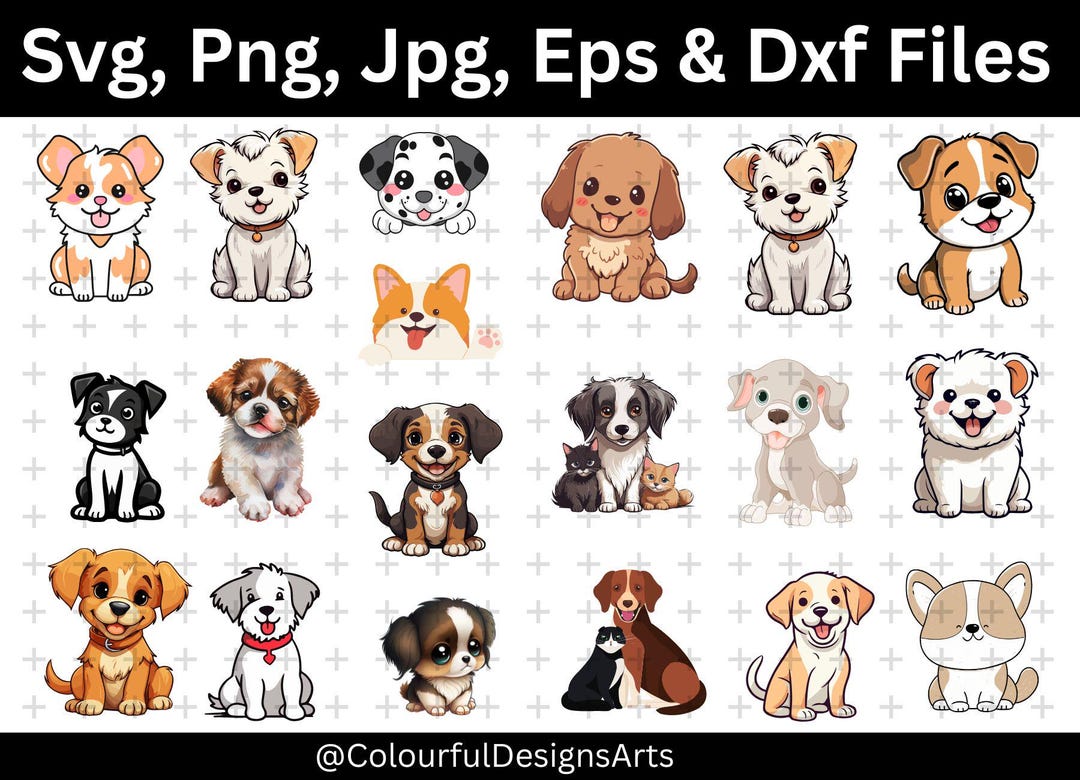 Cute Dogs Svg Bundle, Cute Puppy SVG, Dog Mom Svg, Dog Lover Png, Dogs ...