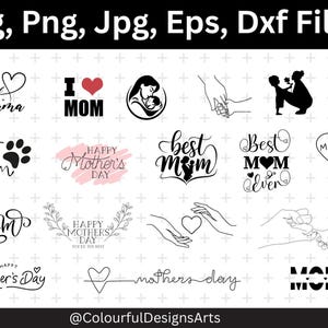 Mothers Day Svg, Mother Svg, Digital Download, mom life svg, Mama Svg, Best Mom Ever SVG, Gift For Mom, Mother silhouette, Svg Cut File