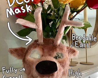 Deer Mask (HIGH-QUALITY) (Pre-owned)