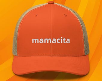 MAMACITA Trucker Hat: Mexican Mothers Day, New Mom Gift, First Mothers Day