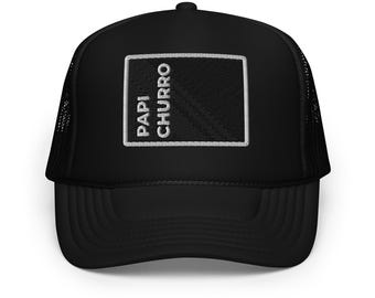PAPI CHURRO Trucker Hat: Papi Chulo Dad Gift