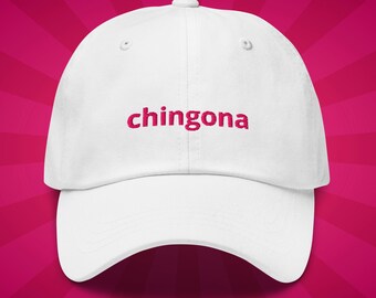 CHINGONA HAT: Badass Mom Embroidered Gift