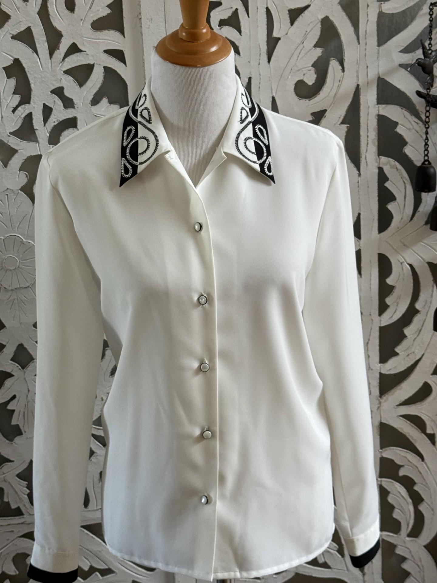 Chemise Femme Laura Scott Taille 10 - Manches Courtes, Motif Géométrique, Multi-couleur