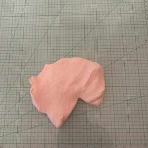 Skin color air dry foam clay