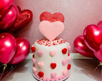 "Valentinstag Kuchen / Kuchen / Tablett."