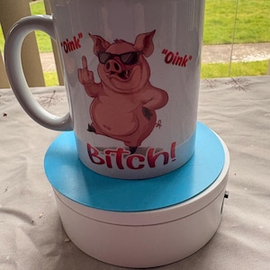 Ceramic mug,gift for her, gift for him,mug,coffee cup,coffee mug,tealovers,simulation, gift for friends,hand made,rude gift,bitch,funny gif