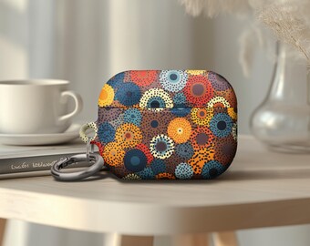 Airpod Pro 2 Case Classic Intricate Polka Dots Patterns Airpod Pro 1 Case Birthday Gift for Lover with Keychain Easy Carry Airpod Gen 4 Case