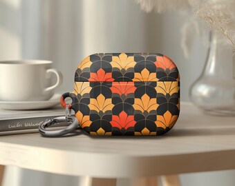 Airpods Gen 4 Case Retro Japanese Deco Airpods Case Keychain Protective Cover for AirPods Pro 2 Airpod Pro 1 Durable Scratches Free Material