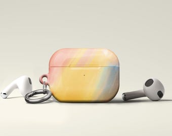 Airpods Gen 4 Case Cover Watercolor Monet AirPods Pro 2 Case Artistic Texture Cover Protective Case AirPods Pro 2 Mother’s Day or Grad Gift