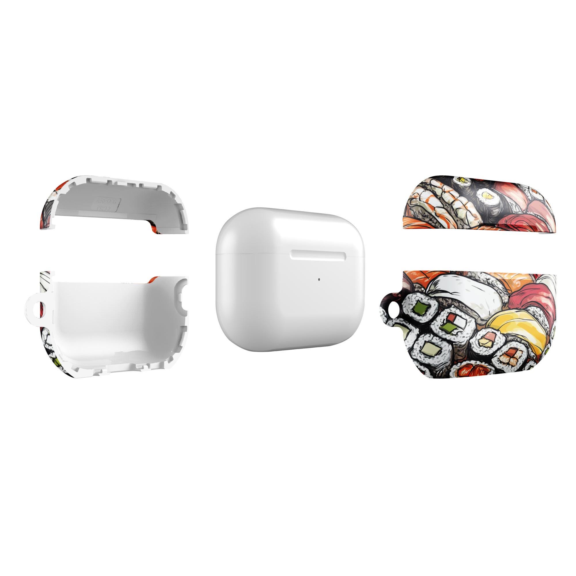 Japanese Airpods Gen 4 Case Cartoon Paint Sushi Art Airpods Pro 2