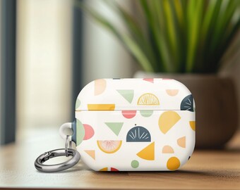 AirPods Gen 4 Case Cover Retro Style Airpod Pro 2 Case Pastel Color Shape Airpod Pro 1 Case Birthday Gift for Lover With Easy Carry Keychain