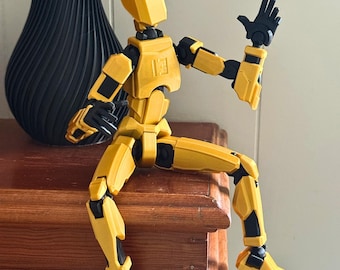 Dummy 13 Posable Articulated Action Figure Version 1.0 - Size & Color Choice ~ Lucky 13 Toys
