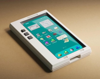 Retro iPhone Case: Terminal One - Custom Color, 80s/90s Inspired, iPhones 12-17
