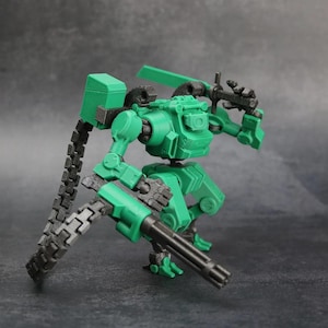 Figura de acción Dummy 13 M13 Thor Mecha, robot articulado con armadura de PLA