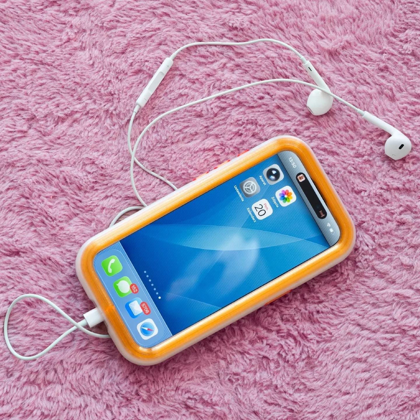 Retro iPhone Case: Terminal G3 - Y2K Inspired Translucent Colors