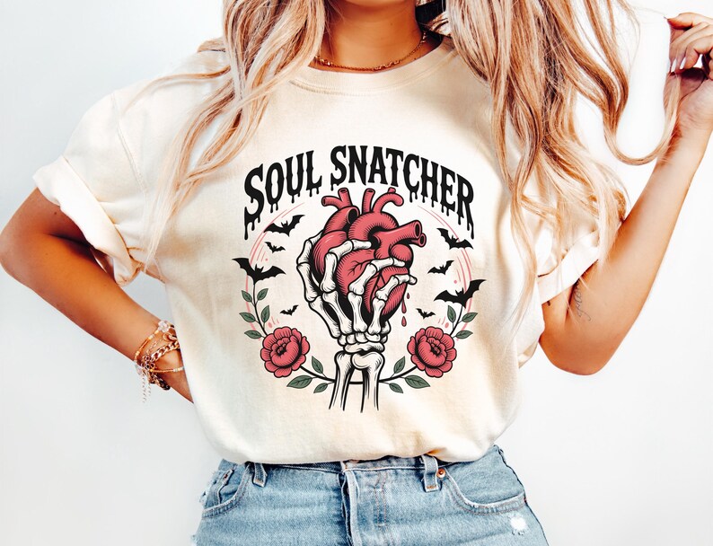 Snatcher Graphics Soul Snatcher PNG – Gothic Heart & Skeleton Hand Clipart, Dark Romance ...