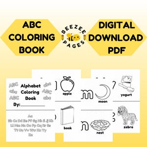 Alphabet Coloring Book