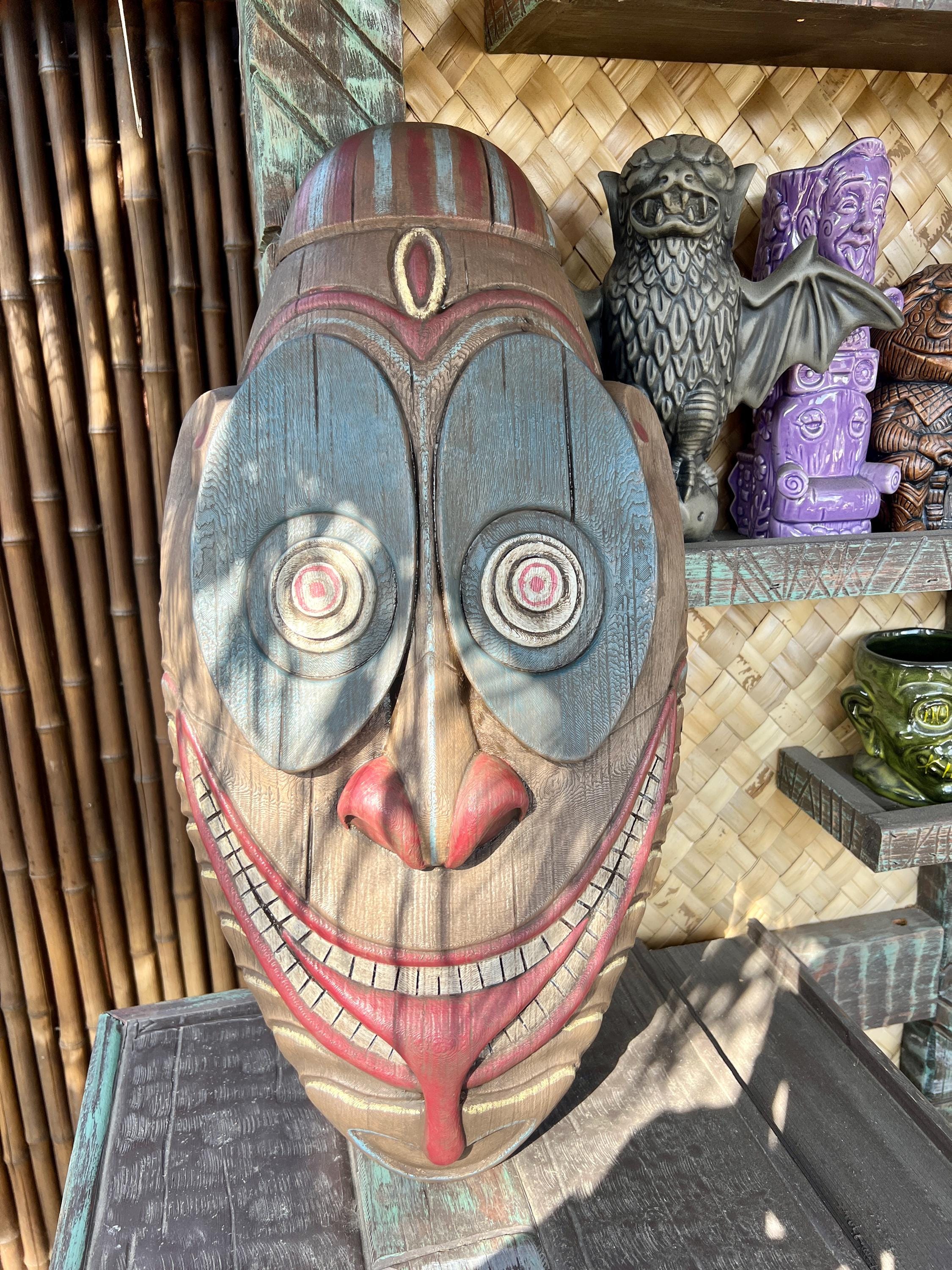 Trader Sam's Papua New Guinea-style Tiki Mask Replica From