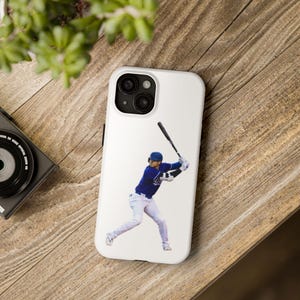 Shohei Ohtani Champion Los Angeles Dogers Robuste Telefonhülle, Geschenk für Baseballfans, Schutzhülle, Sport