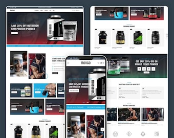 Easy-to-Integrate Gym & Fitness Shopify Theme – Perfect for Your Fitness Store