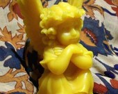 Beeswax Angel Cherub Candle