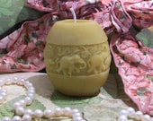 Beeswax Elephant Candle Smaller Size 2 1 2 quot Tall
