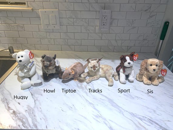 Ty Beanie Babies Choice Of Beanies