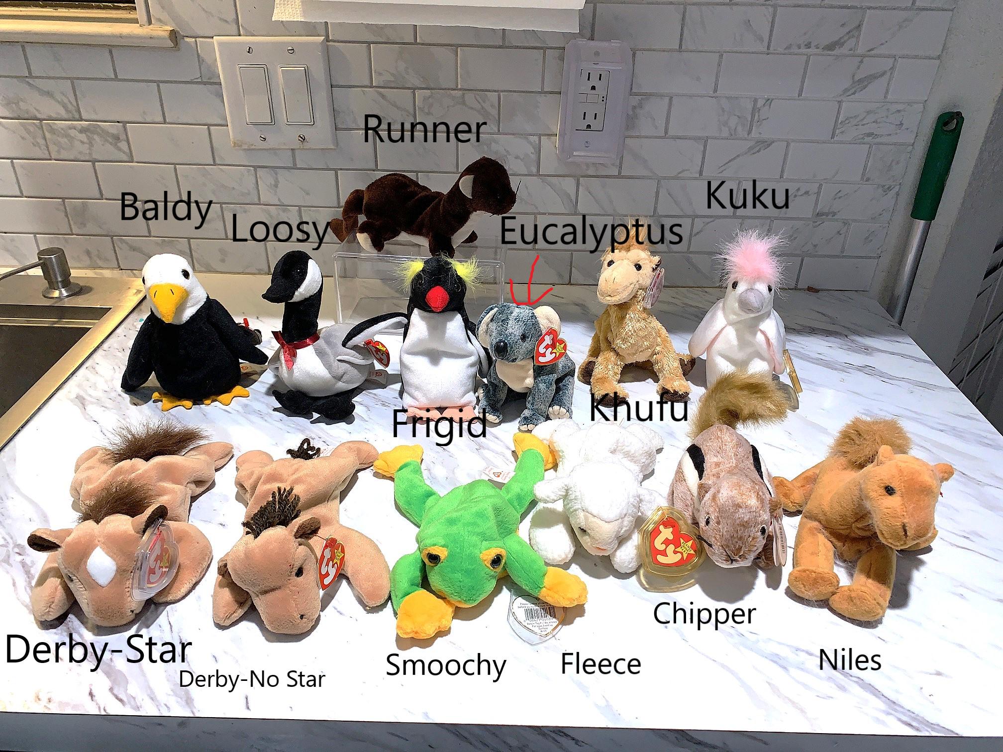 Ty Beanie Babies: Pre-2007 Beanie Collection, Prices Vary, - Etsy