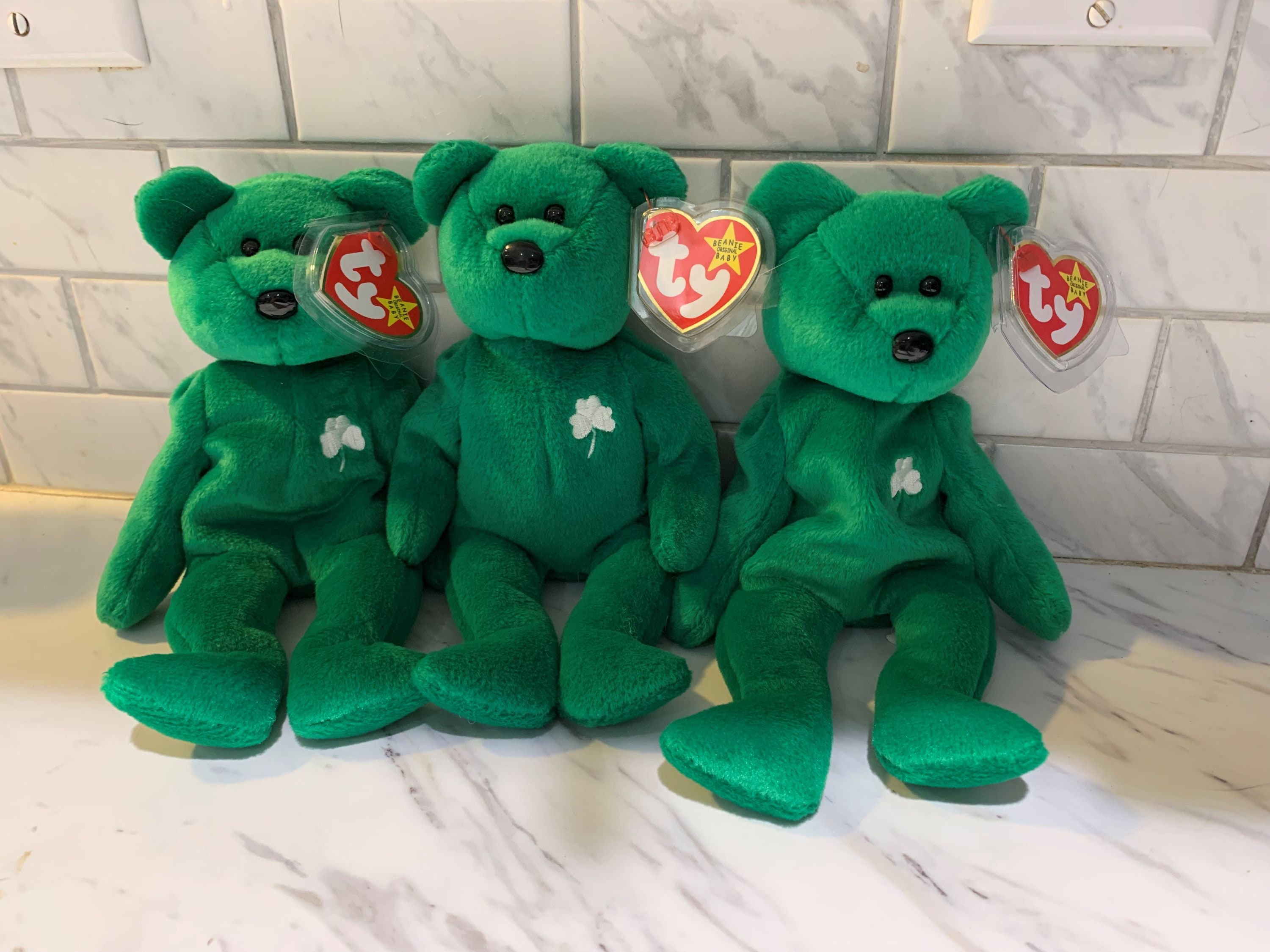 Erin the bear sale beanie baby value