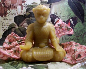 Free USA Shipping Beeswax Sun Wukong Monkey King Buddha Candle