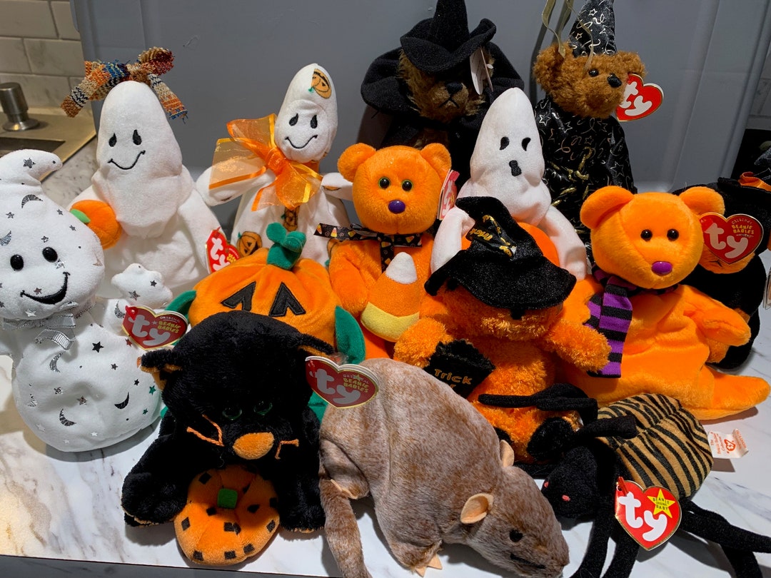 Ty Beanie Babies Halloween Beanie Babies Choice Etsy