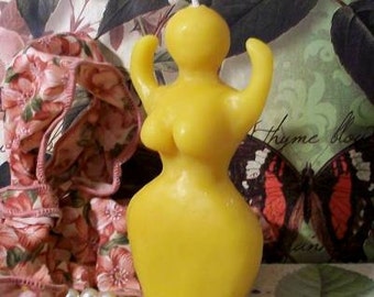 Free USA Shipping Beeswax Mother Earth Nature Goddess Replica Candle Wicca Primitive Mother Nature