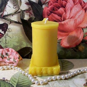 Free USA Shipping Beeswax Buddha Candle image 4