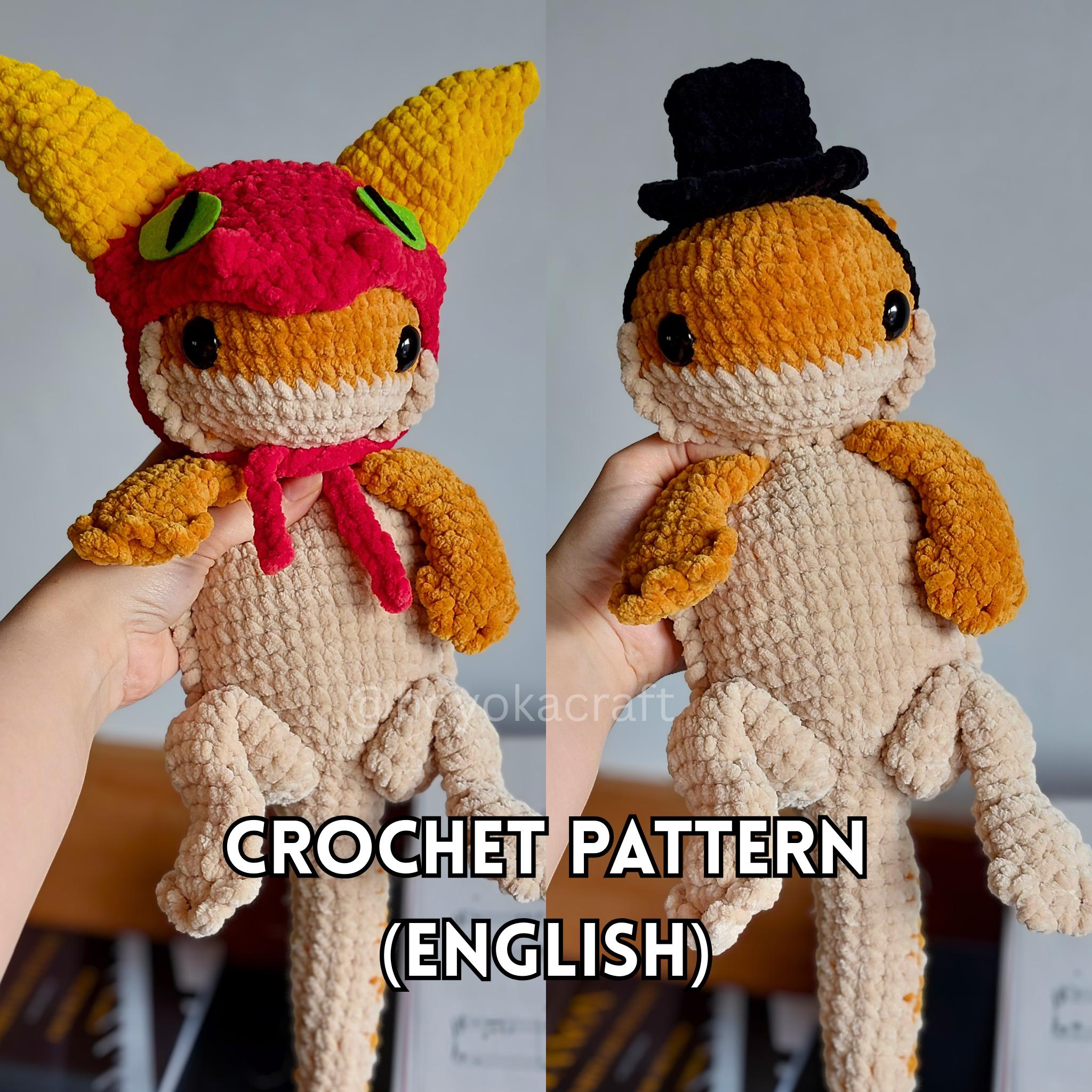 30 Bearded Dragon Crochet Patterns for Reptile Lovers, Gifts, and Plush Decor 25 Bearded Dragon Amigurumi with Hats Pattern