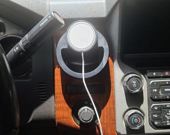 Soporte de teléfono MagSafe personalizado para Ford SuperDuty (2011-2016), soporte para cargador de teléfono en la ventilación, accesorio para camioneta