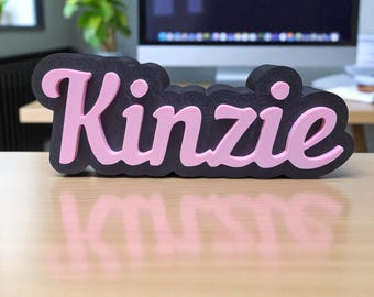 Placa de escritorio 3D personalizada: decoración personalizada para la oficina del profesor