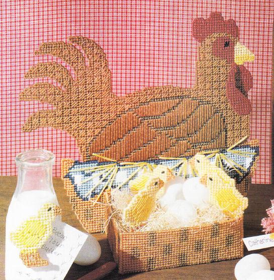 PDF Plastic Canvas Pattern - Chicken Country - Etsy