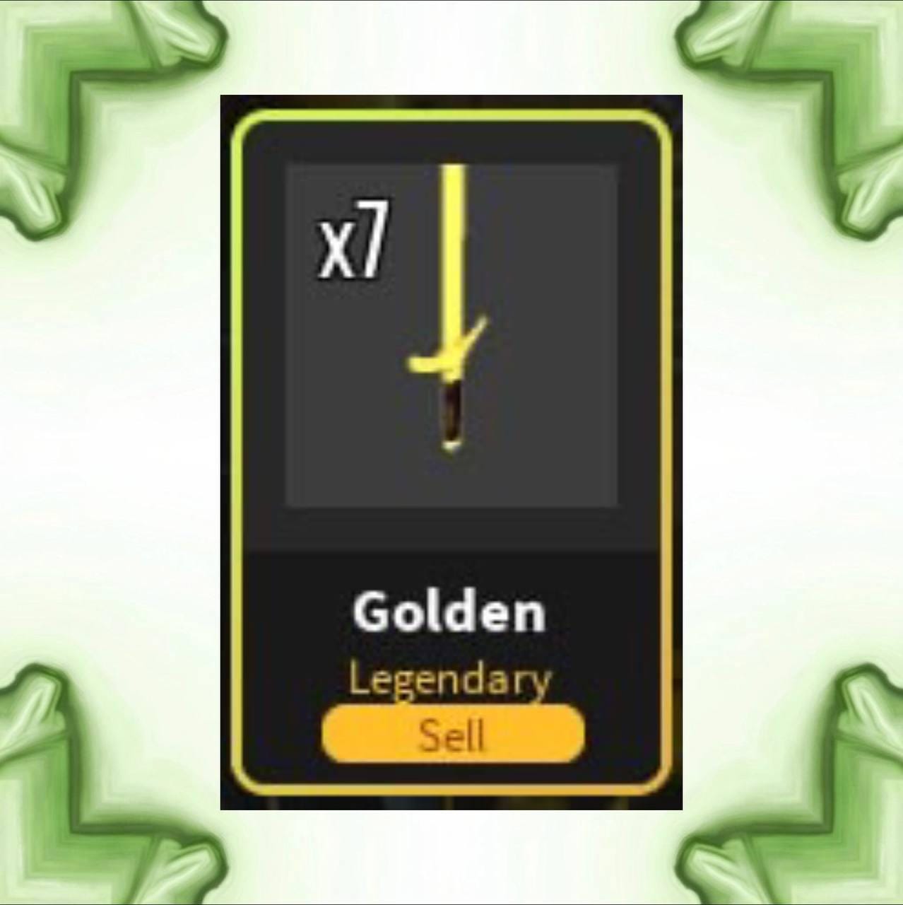 Legendary Golden Knife | Da Hood | Roblox