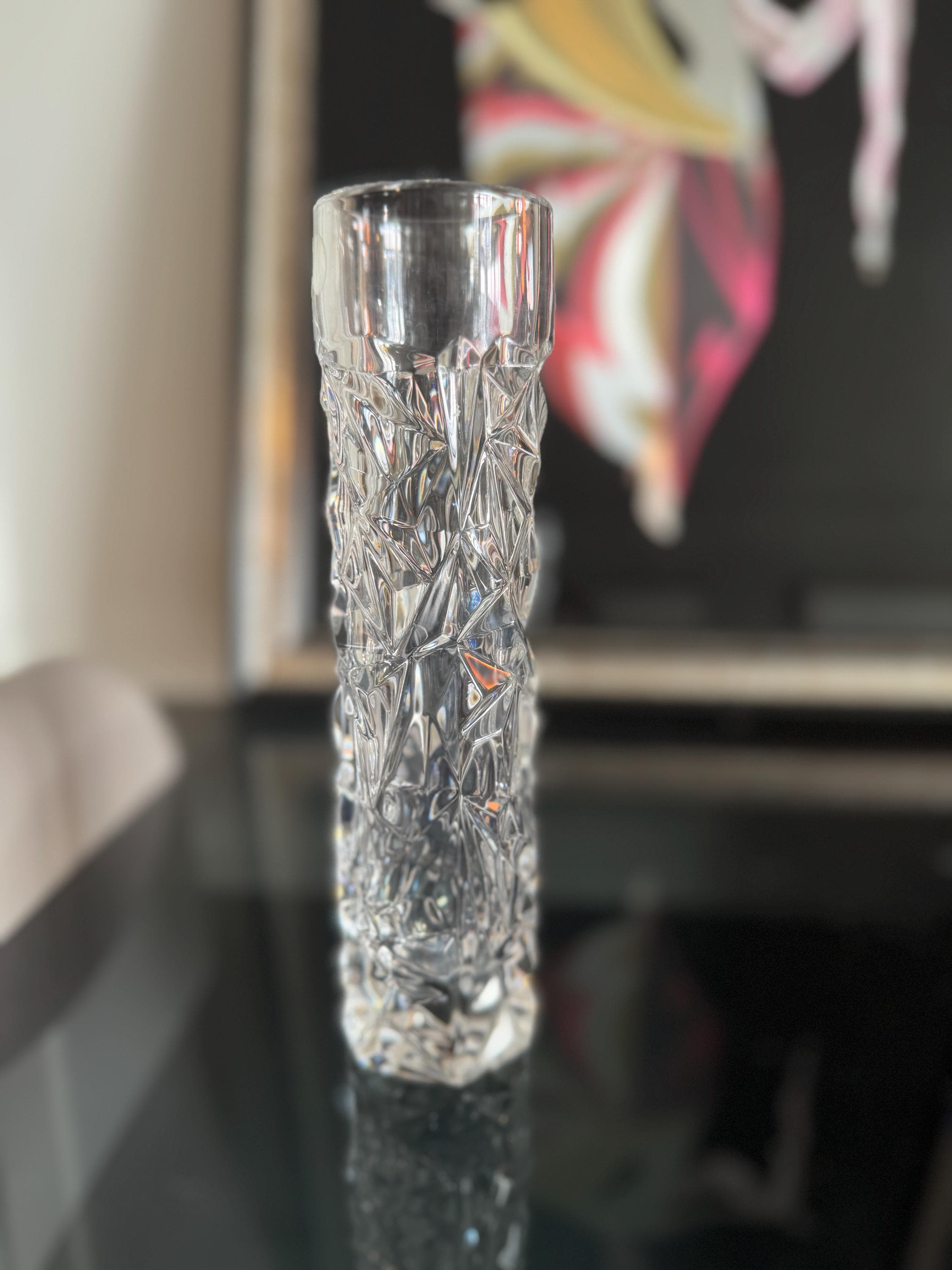Tiffanys and Co Crystal Vase - Etsy
