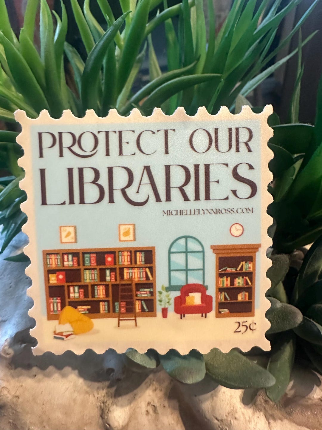 Protect Our Libraries Vinyl Sticker - Etsy